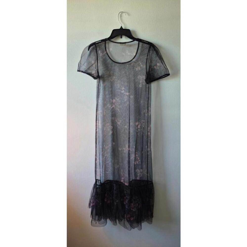 Free People Printed Sheer Midi Slip - Picture 5 of 5